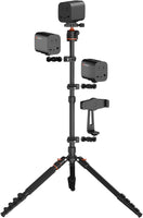 NearStream VM33 3-Pack Wireless Streaming Camera Kit with Tripods, Super Clamps & Tablet Mount, 2K Live Stream Camera Bundle for Podcast, Interview, Vlog, Church, Zoom