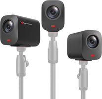 NearStream 3-Pack Live Streaming Camera 2K, Streaming Webcam with 40X Hybrid Zoom, 8-MEMS Mic with Noise Canceling, 6H Battery, Camera for Streaming on YouTube/Twitch/Facebook/Rtmp, App Control